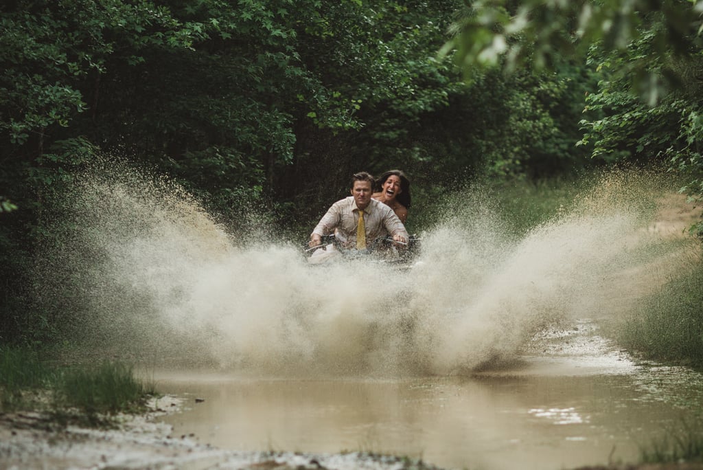 Muddy Trash-the-Dress Shoot