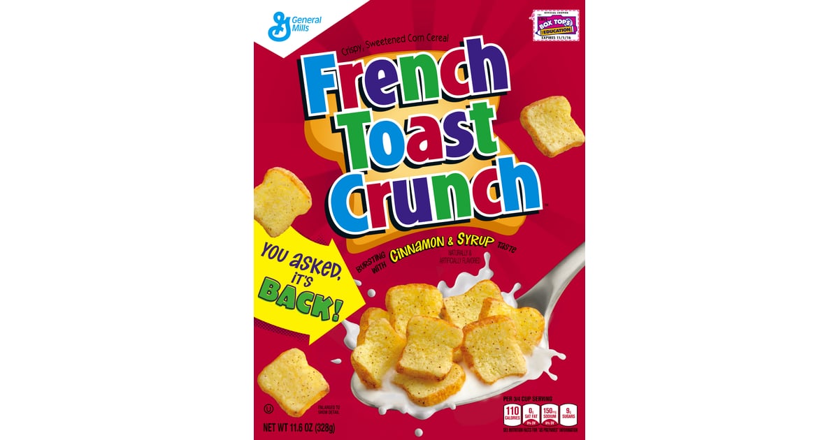 French Toast Crunch Discontinued Snacks That Are Back by Popular