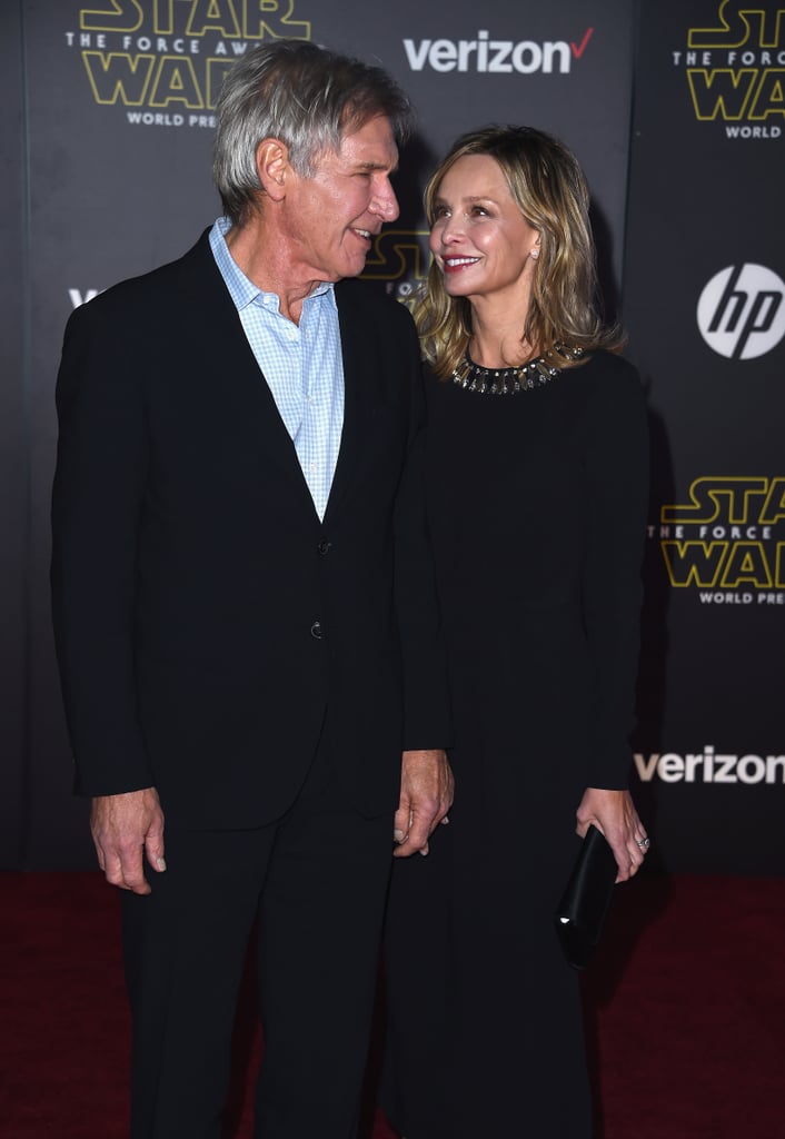 Harrison Ford and Calista Flockhart Cute Pictures