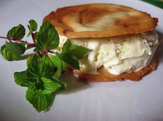 Mint Ice Cream Cone Sandwiches