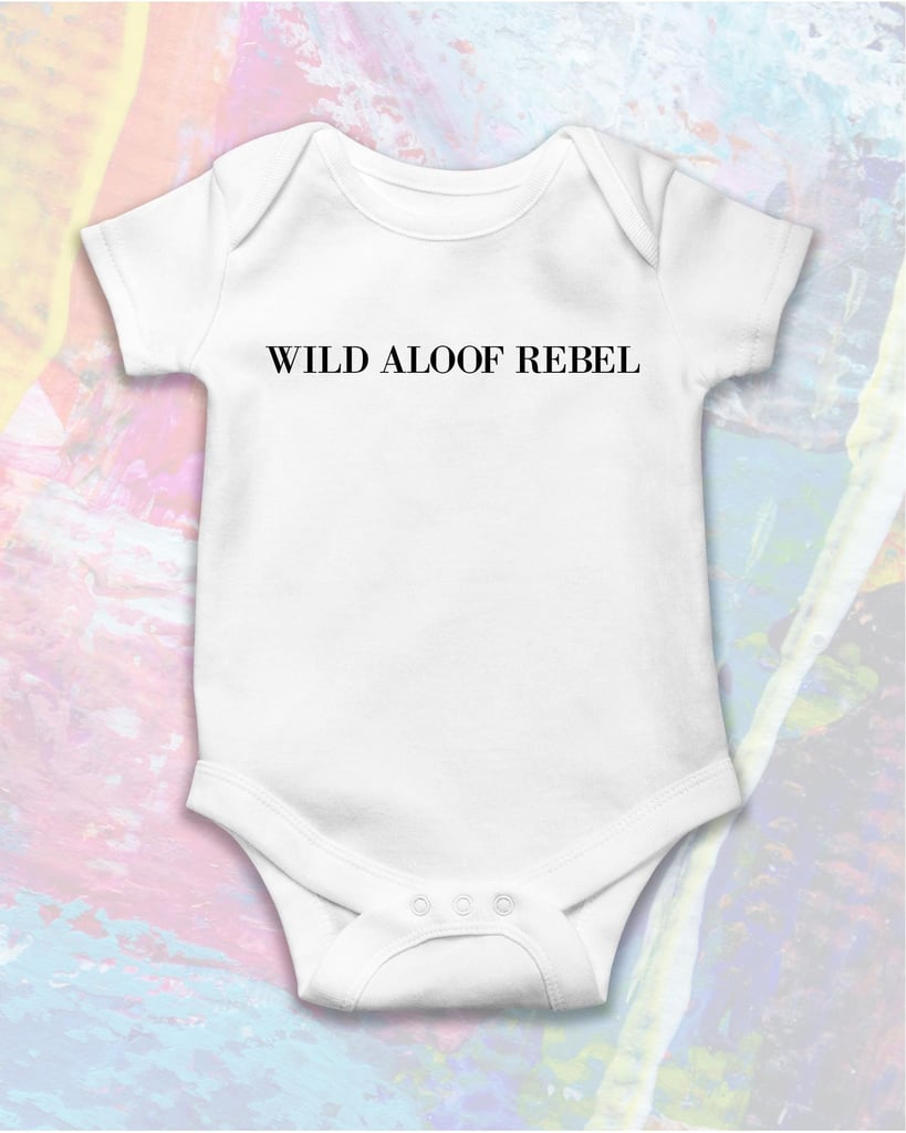 Schitt's Creek Wild Aloof Rebel Baby Onesie