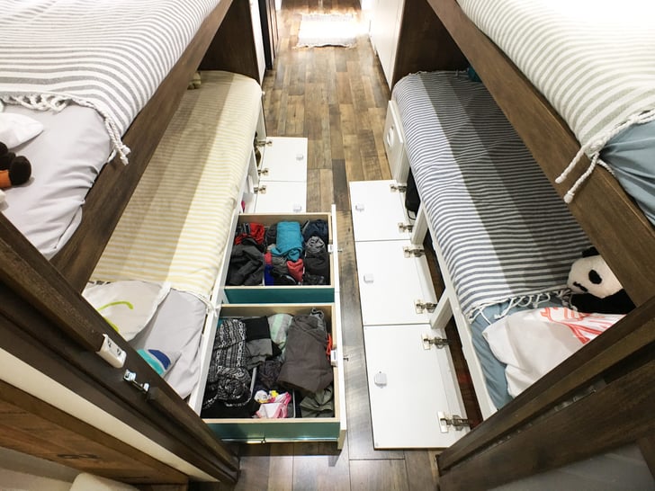 So Much UnderBed Storage Space! Family of Six Lives in Airstream