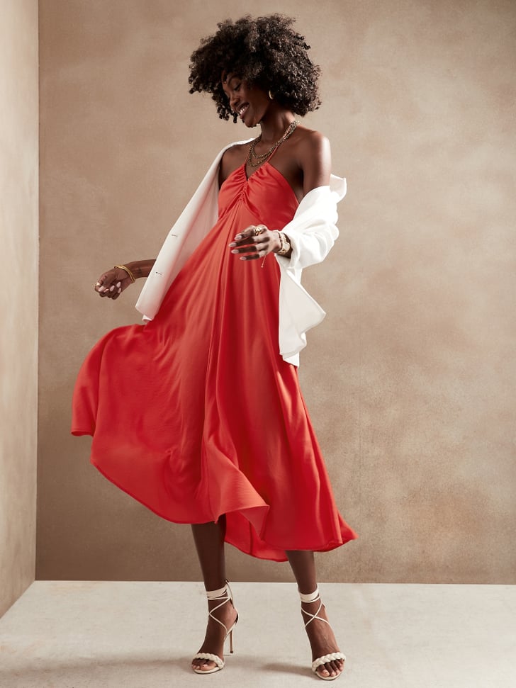 Halter best sale slip dress