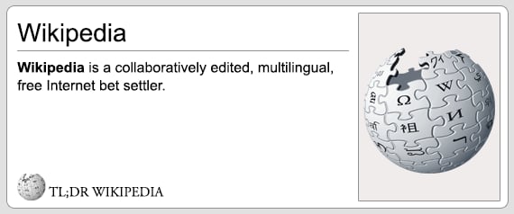TLDR Wikipedia Tumblr