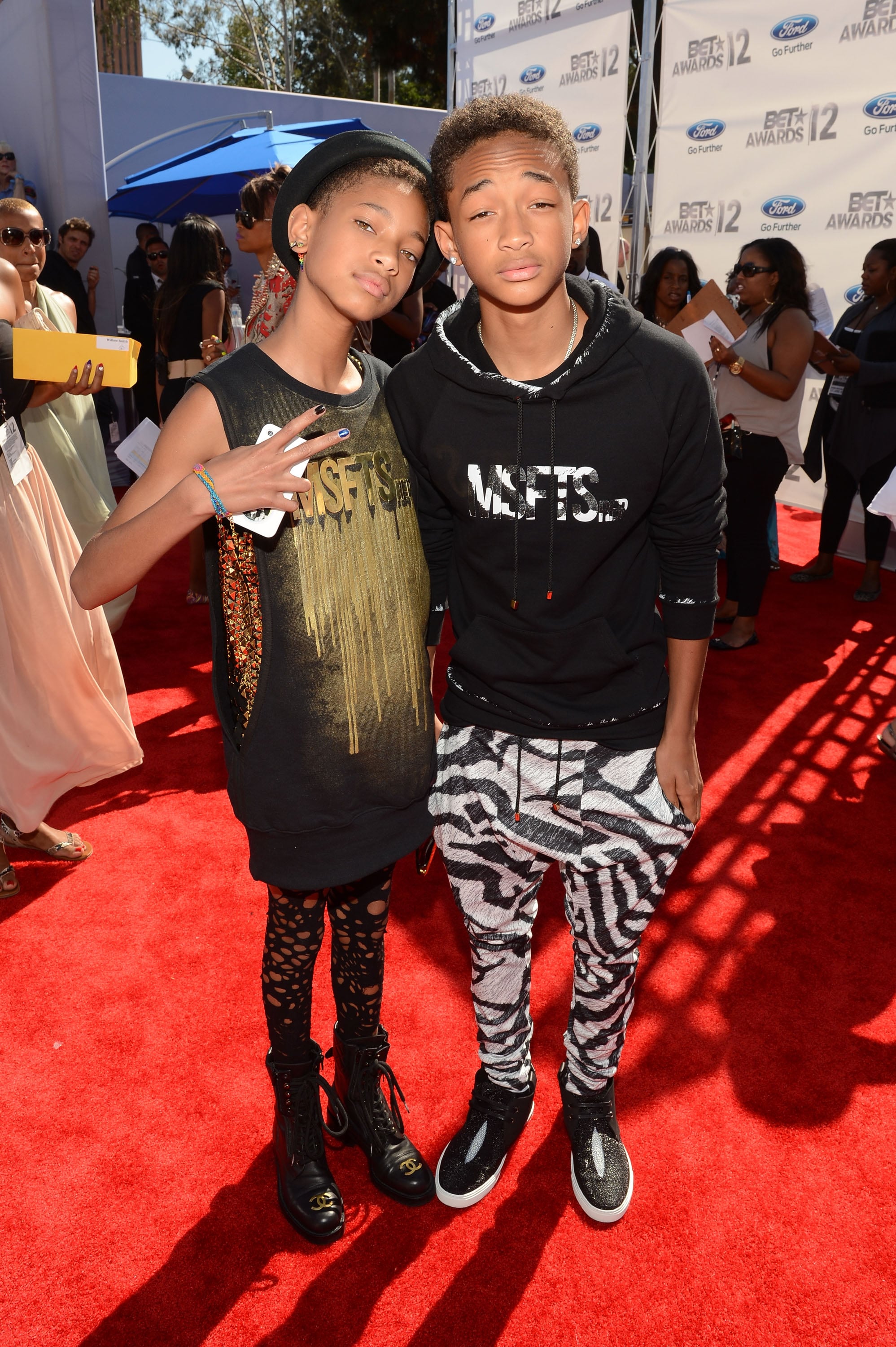 Pictured: Willow and Jaden Smith | Blast From the Past: Over 100+ Best  Moments From the BET Awards | POPSUGAR Celebrity Photo 114