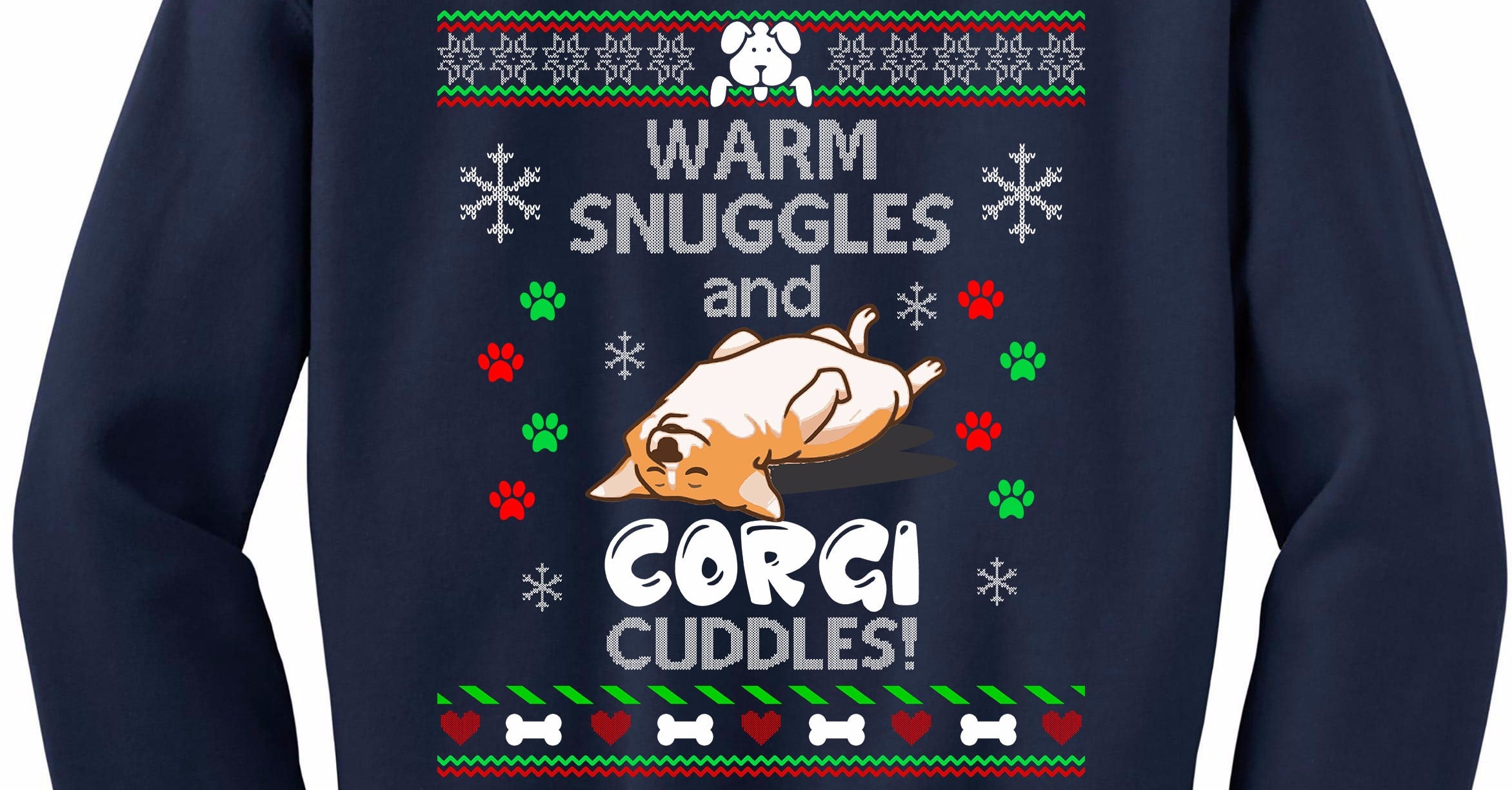 Royal corgi top sweater