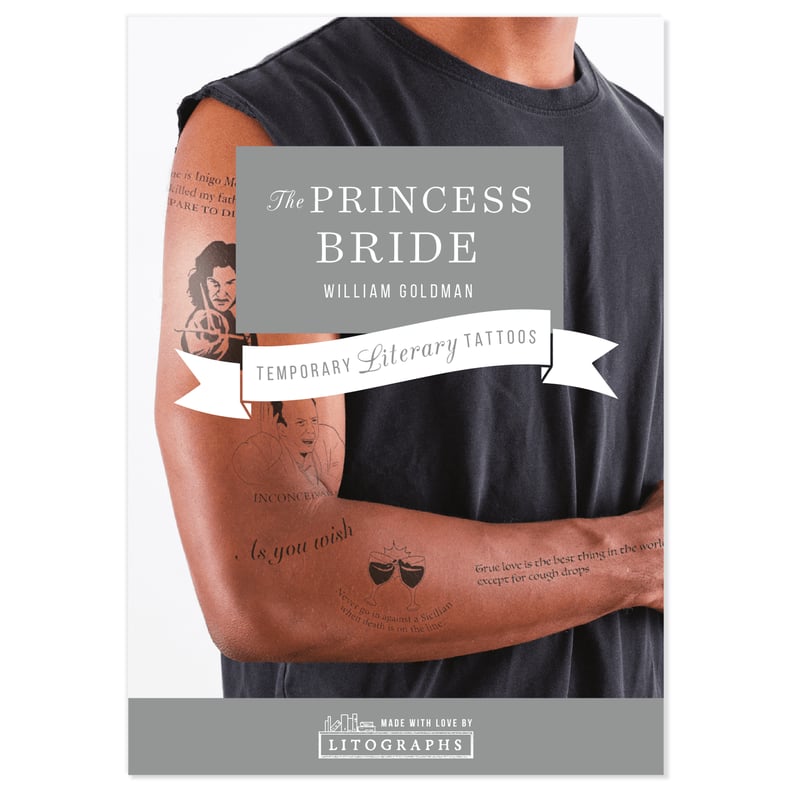 Litographs The Princess Bride Temporary Tattoos