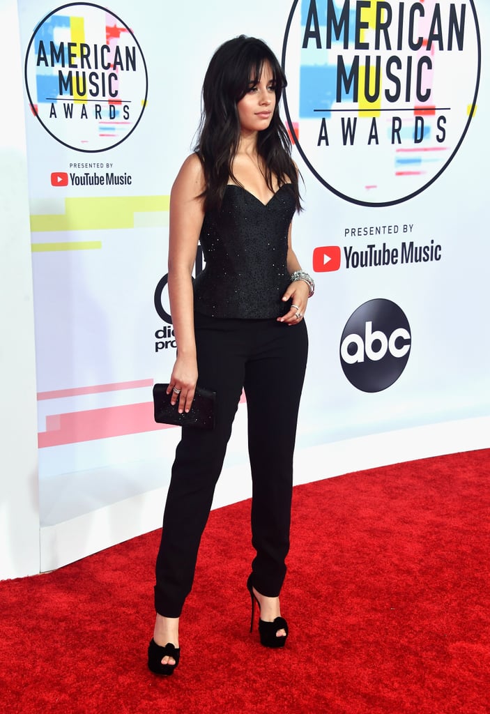 American Music Awards Red Carpet Dresses 2018