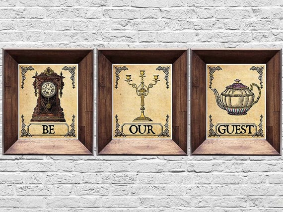 Vintage Style Disney Posters