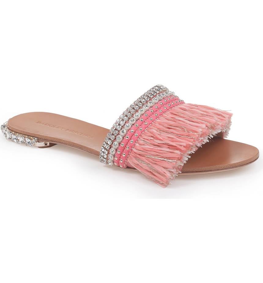 Badgley mischka slide sandals sales