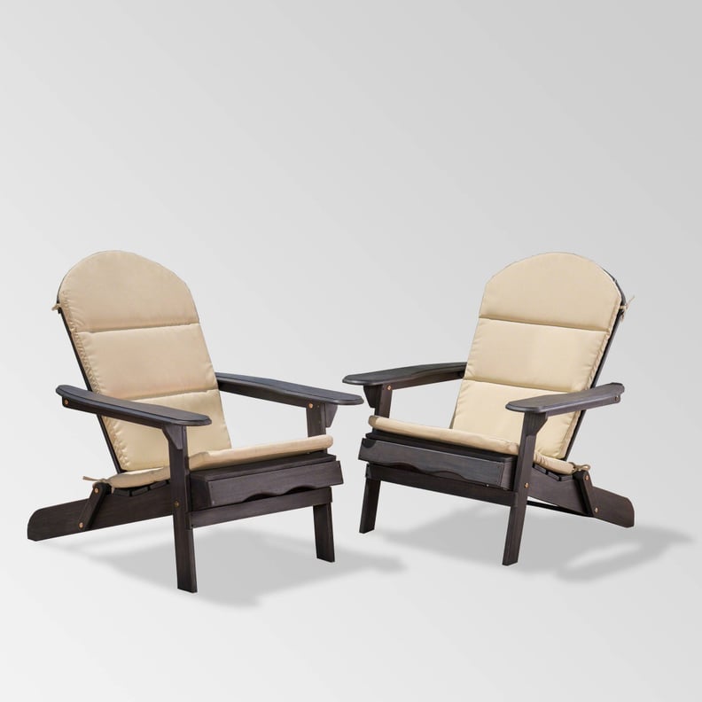 Adirondack Chair With Cushioning