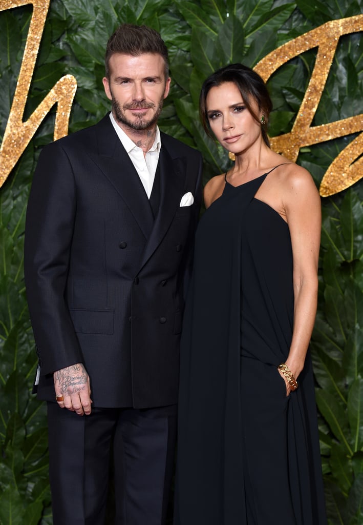 David and Victoria Beckham British Fashion Awards 2018