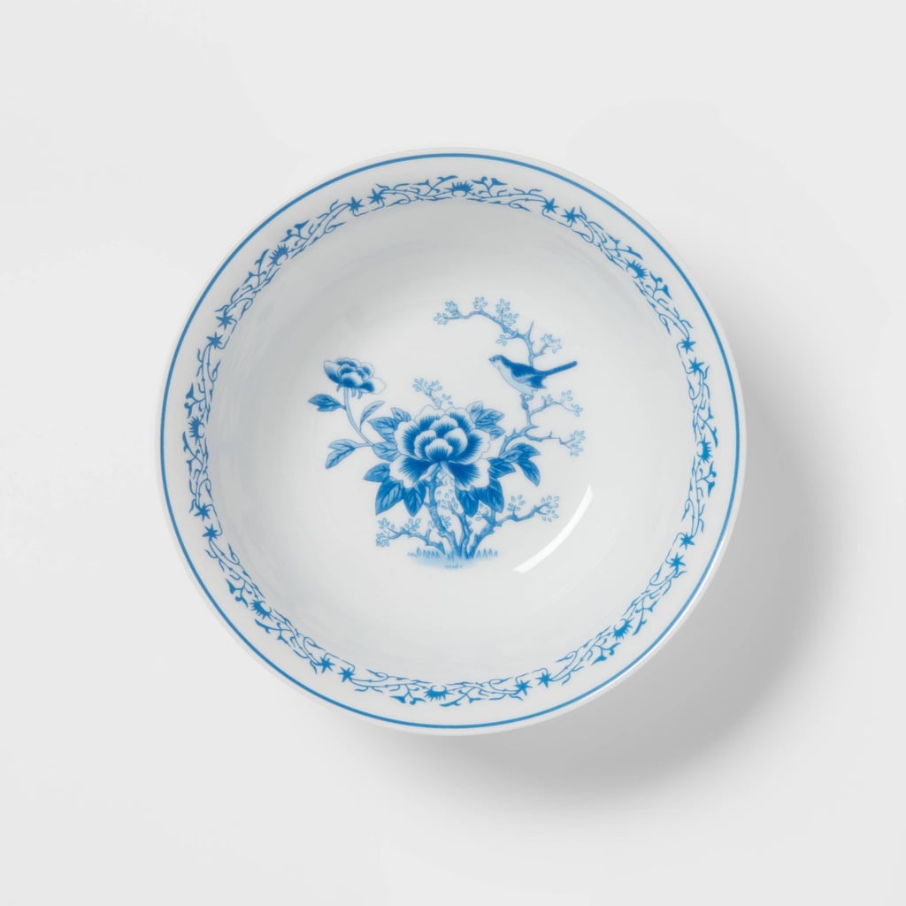 Lunar New Year Dinnerware: Porcelain Lunar New Year Noodle Bowl Blue/White