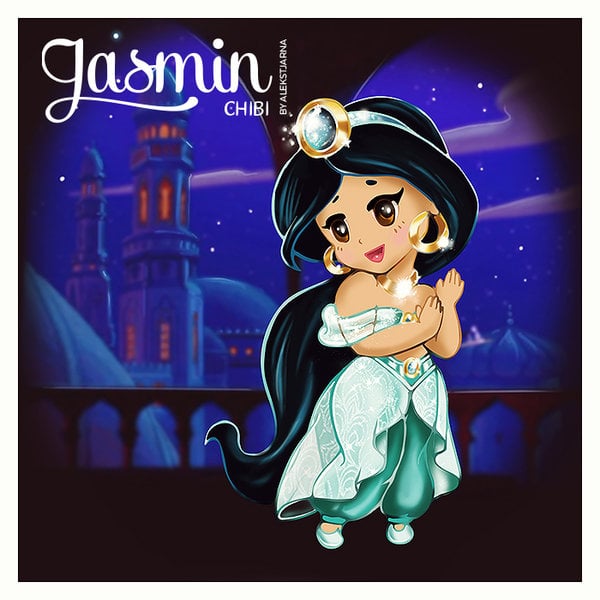 Disney Jasmine Chibi