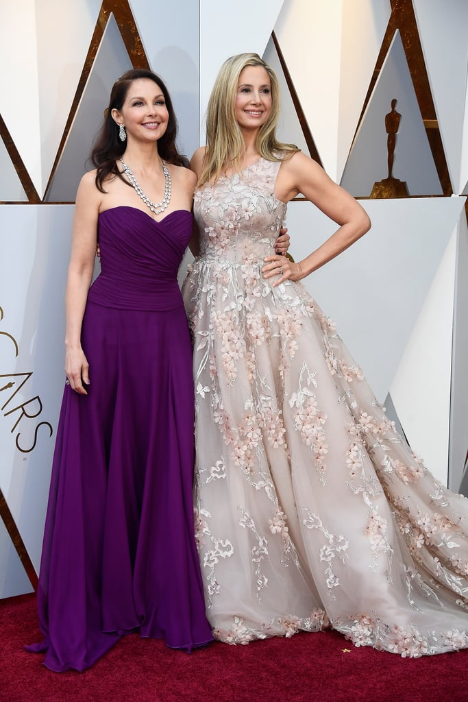 Mira Sorvino and Ashley Judd at the 2018 Oscars