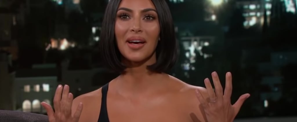 Kim Kardashian Talks About Kanye and Trump With Jimmy Kimmel