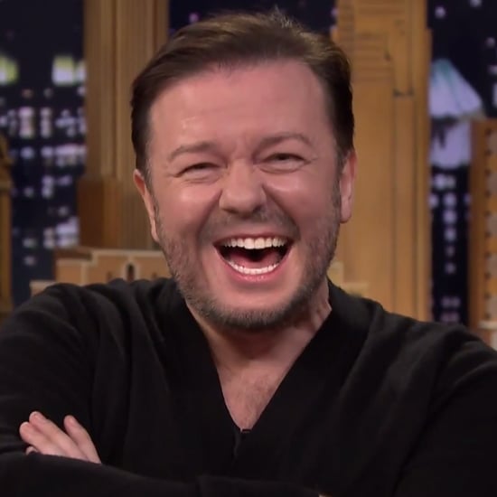 Ricky Gervais's Lip Flip on The Tonight Show | Video
