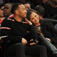 Chrissy Teigen and John Legend Skip the AMAs For a Sweet Date Night With the Lakers