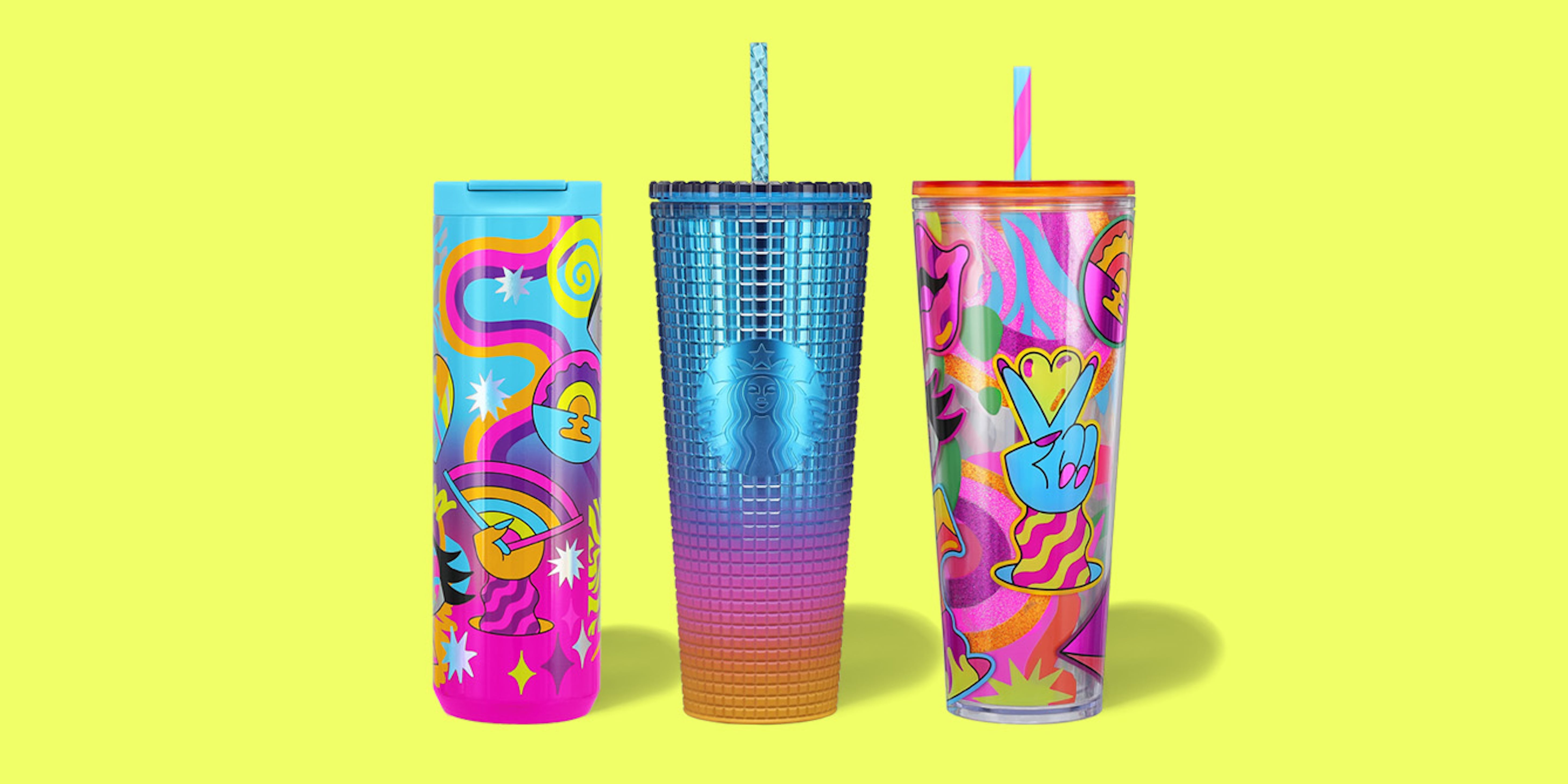 Starbucks Launches Rainbow Cups With Artist Tim Singleton POPSUGAR Food