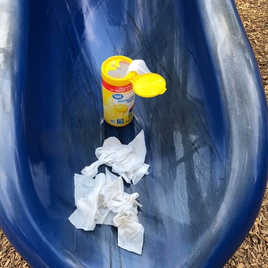 Mom's Hilarious Story About Cleaning Poop Off a Slide