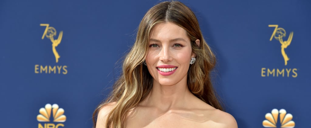 Jessica Biel's 2018 Emmys Beauty Look