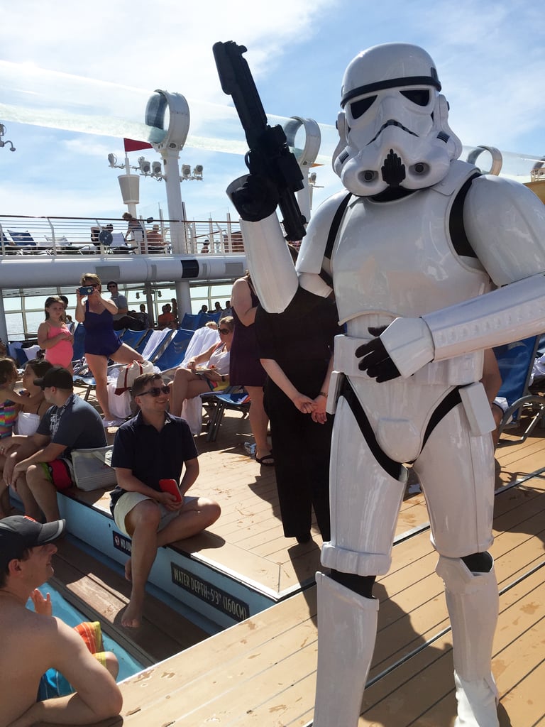 Look out for the Stormtroopers! They're out to find rebel spies.