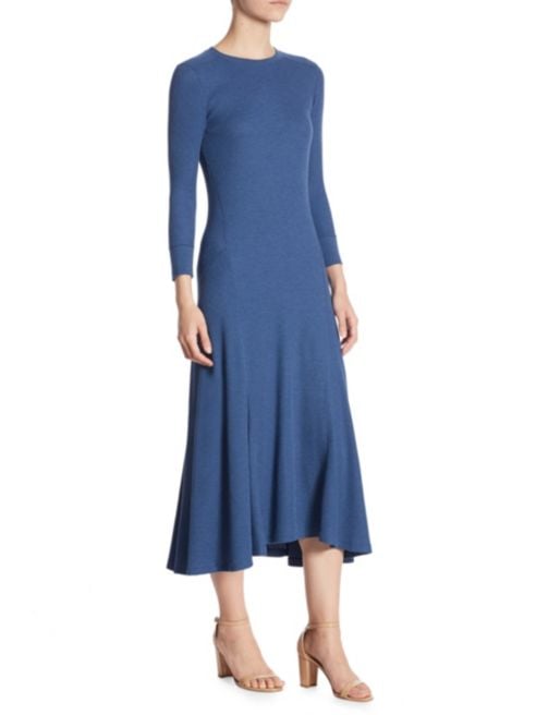 Polo Ralph Lauren Long Sleeve Midi Dress