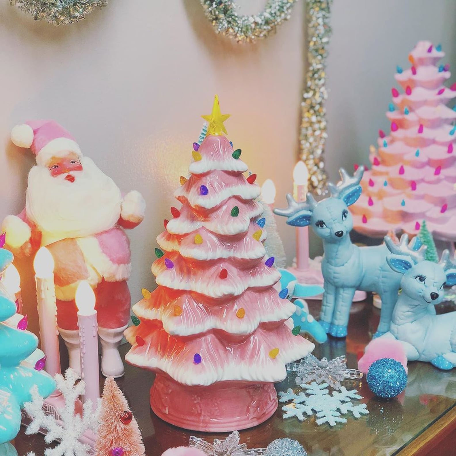 Target Is Selling an Adorable Pink Ceramic Christmas Tree POPSUGAR Home