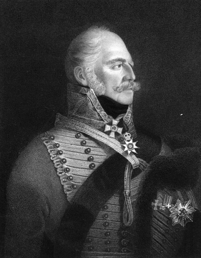 大约在1837年:汉诺威国王欧内斯特我,(1771 - 1851),第五乔治三世的儿子,(1837年成功)。他在1799年成为坎伯兰公爵。(图片由赫尔顿归档/盖蒂图片社)”width=