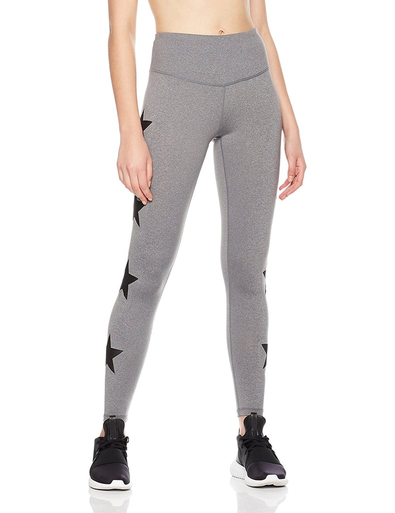 7Goals High-Waisted Laser Cut Mesh Star Legging