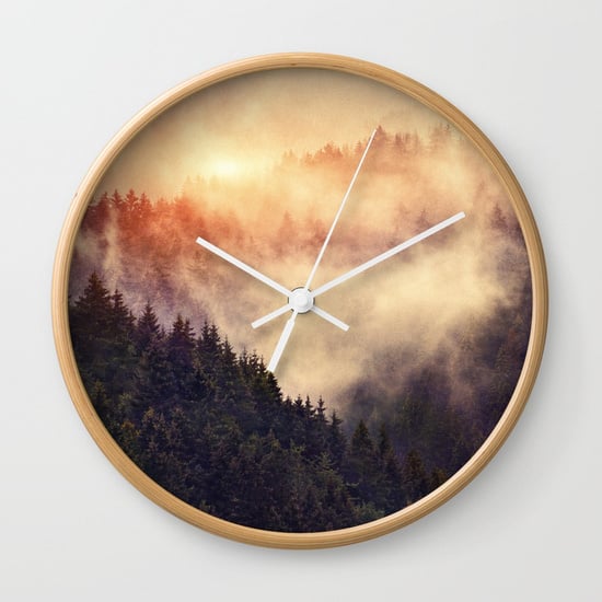 Mountain Wall Clock