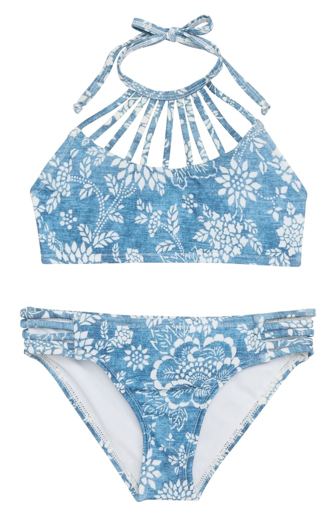 Billabong Indigo High Neck Two-Piece Swimsuit