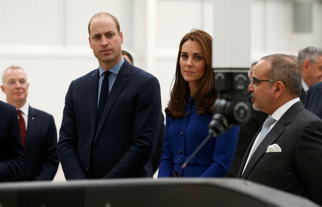 Prince William and Kate Middleton in South Yorkshire 2018