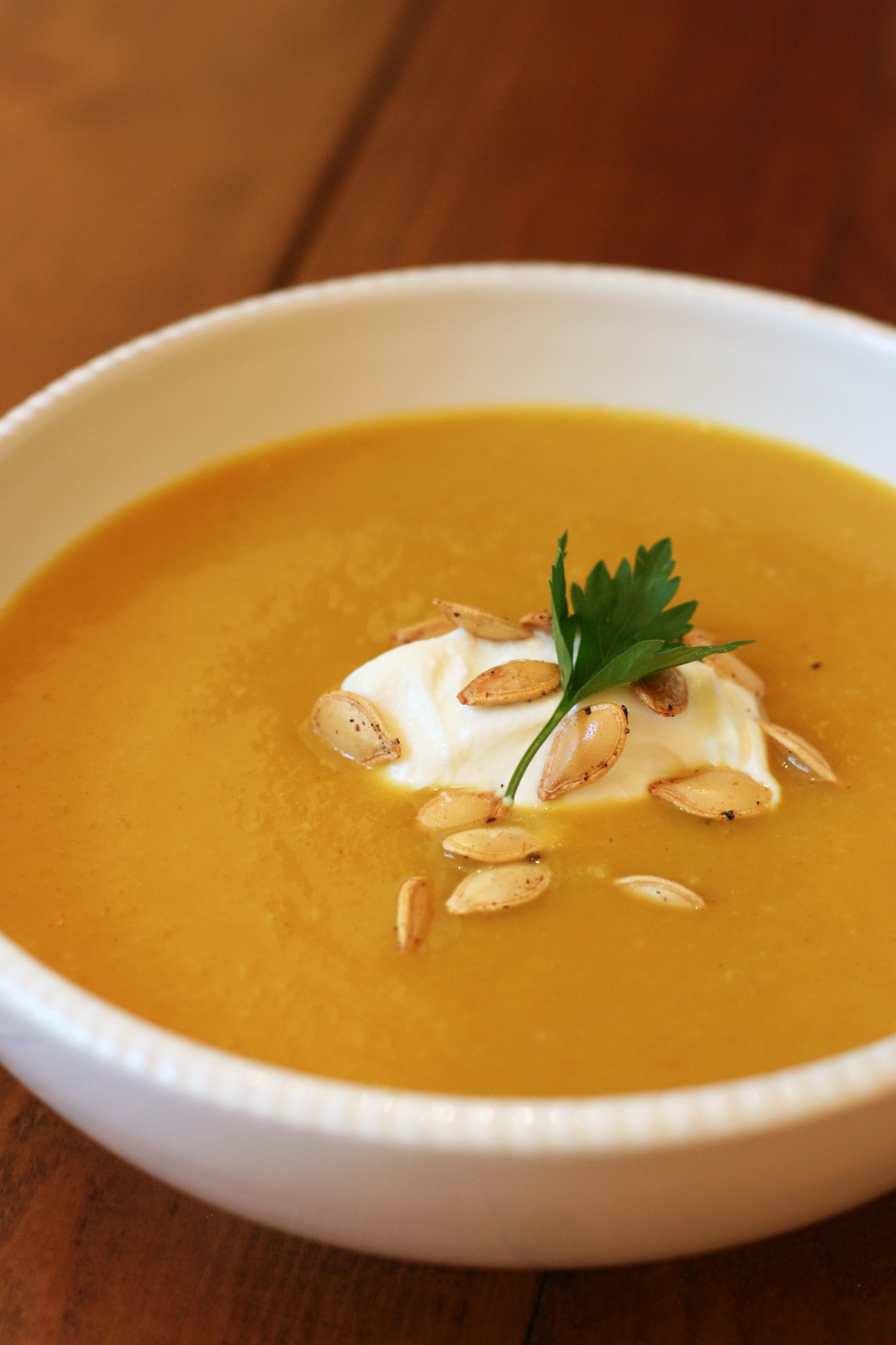 Curry Pumpkin Soup With Fresh Pumpkin Recipe