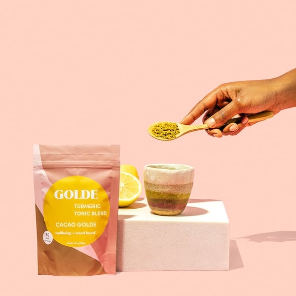 Golde Cacao Turmeric Tonic For Skin Glow + Destress
