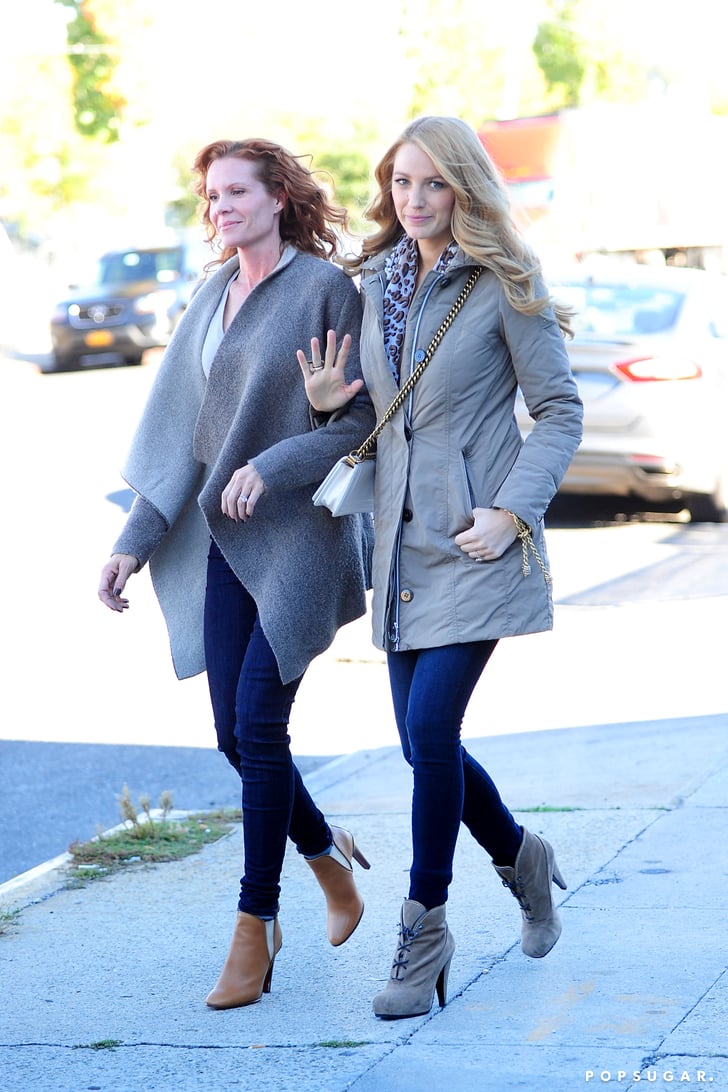 Blake Lively and Sister Robyn Leaving Hotel in NYC | POPSUGAR Celebrity