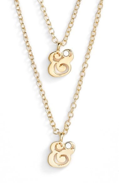 Ampersand Necklaces