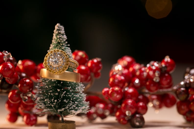 Miniature Christmas Tree Ring Holder