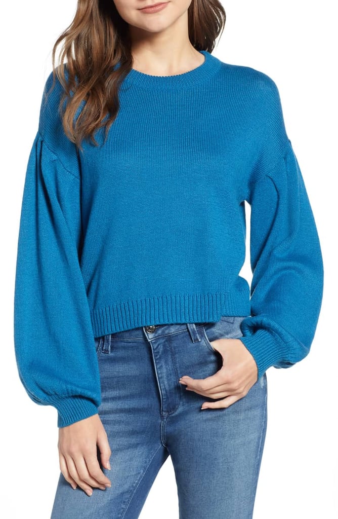 BP. Blouson Sleeve Sweater | Best Sweaters Under $40 | POPSUGAR Fashion ...