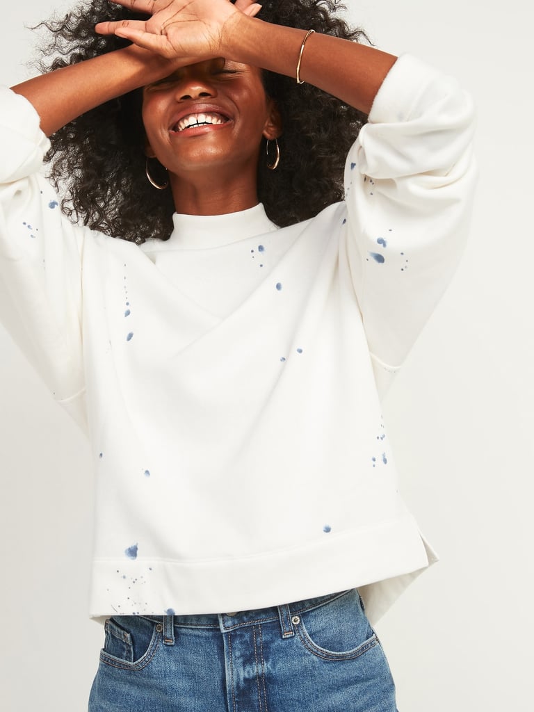 Oversized sweatshirt old navy clearance