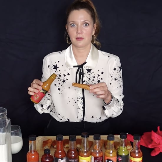 Drew Barrymore Talks Famous Movie Roles and Eats Hot Ones