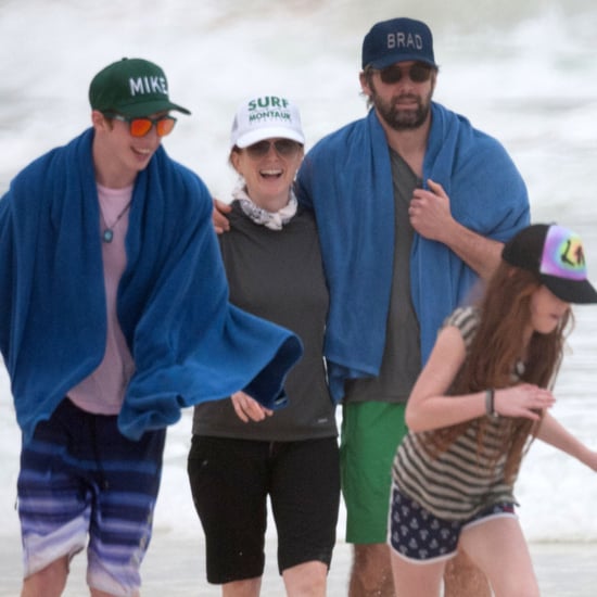 Julianne Moore and Her Kids in Mexico