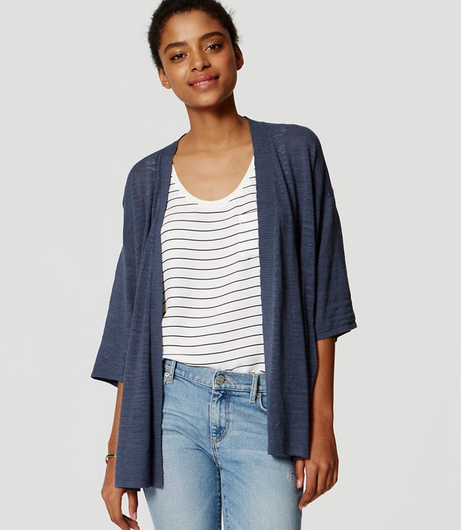 loft sheer cardigan