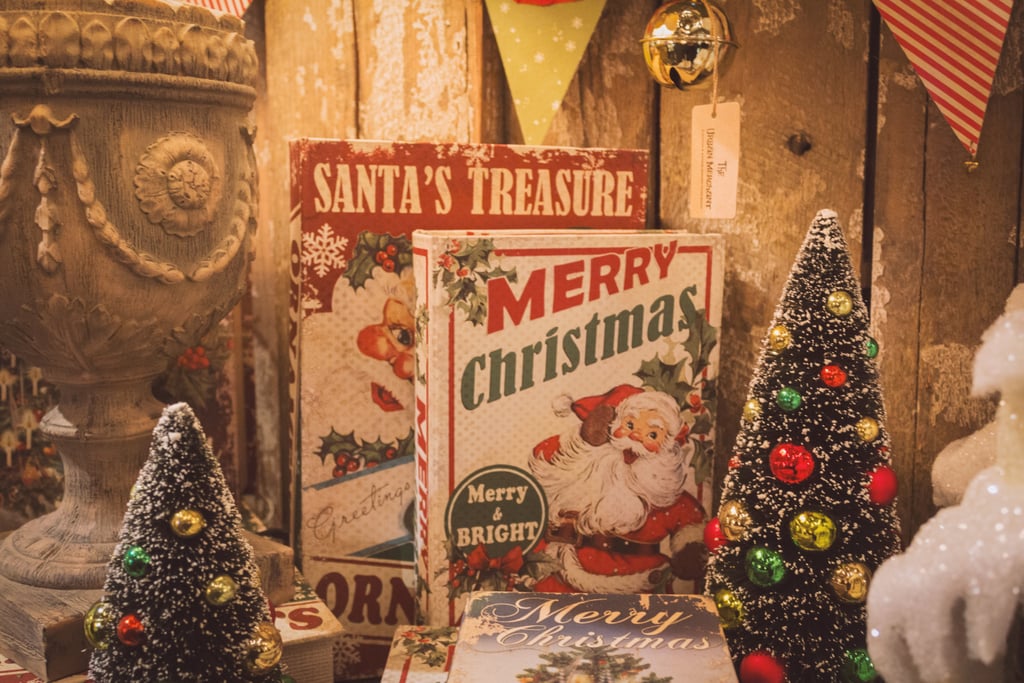 Vintage Christmas Zoom Background