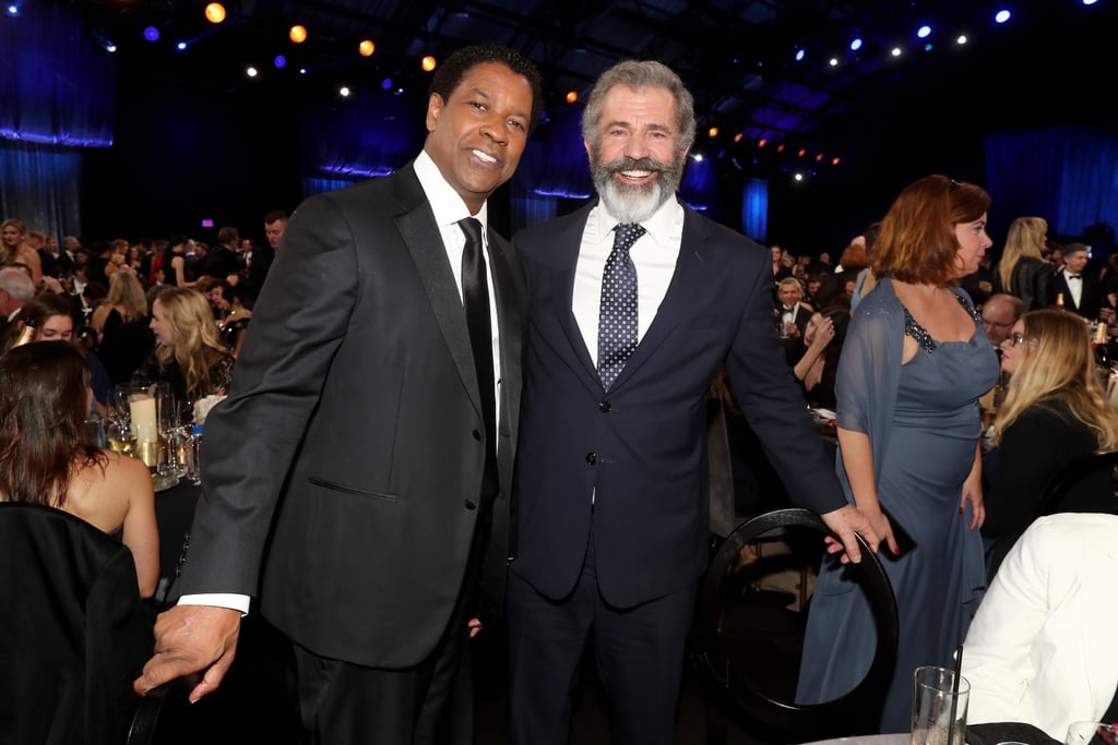 Pictured: Denzel Washington and Mel Gibson