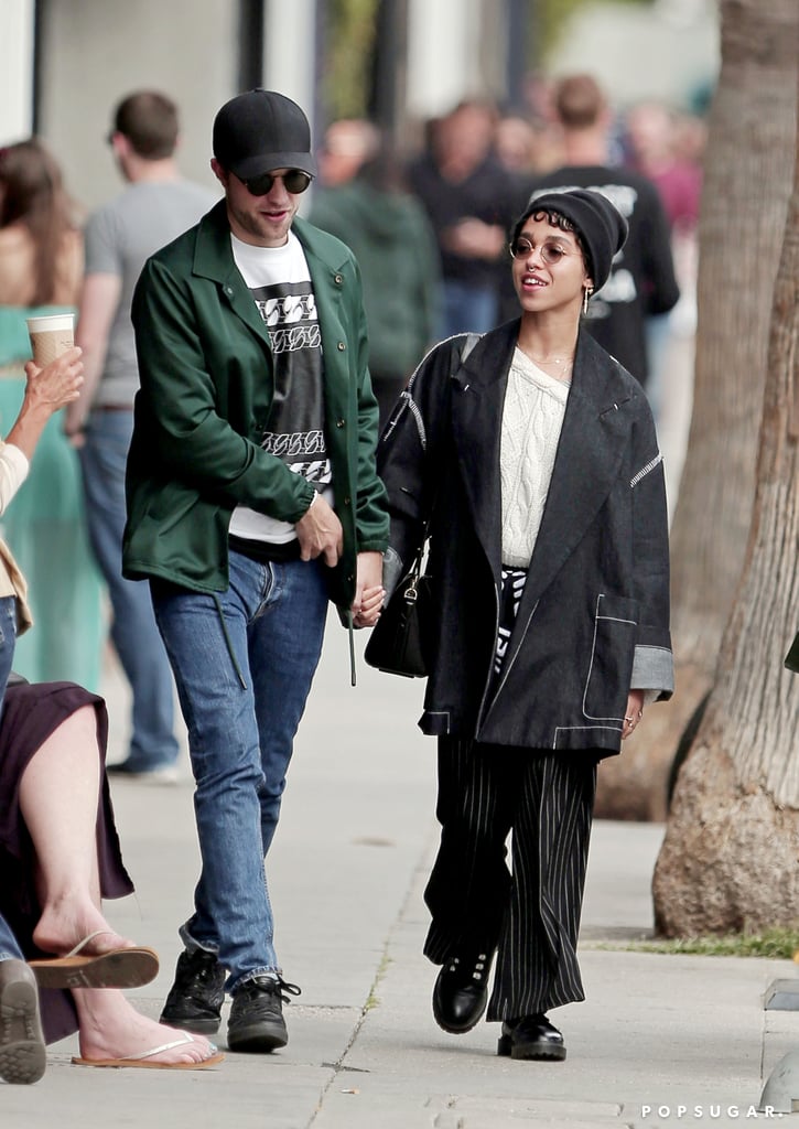 FKA Twigs Wearing Engagement Ring With Robert Pattinson