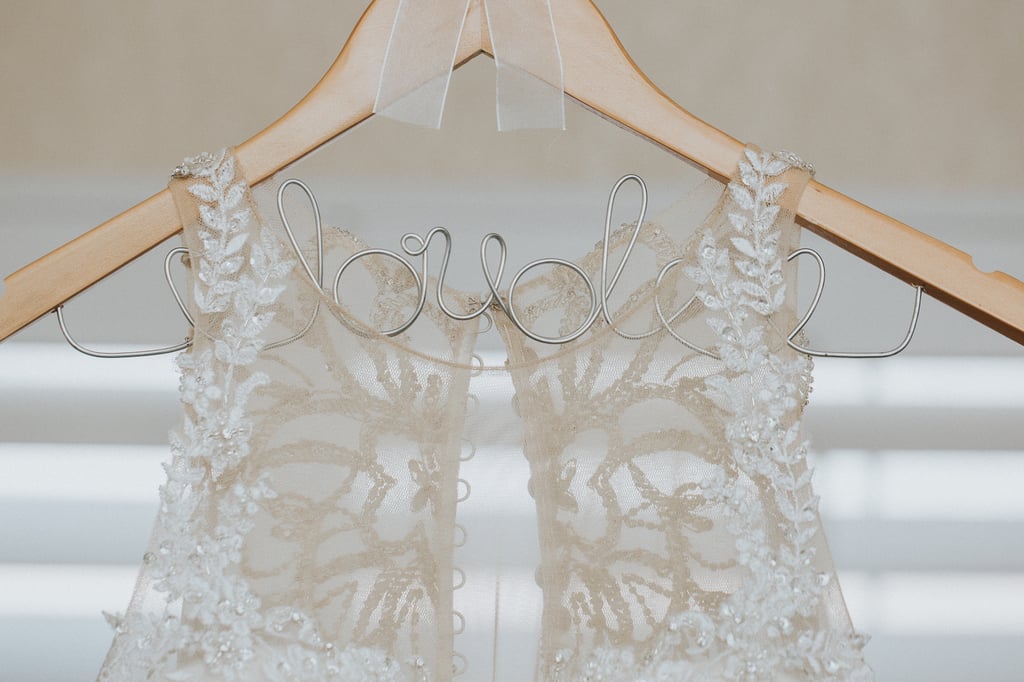 Elegant Wedding Reception With Blush and Gray Colors