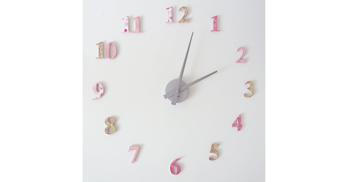 Floating Wall Clock KidFriendly Crafts POPSUGAR Family Photo 21