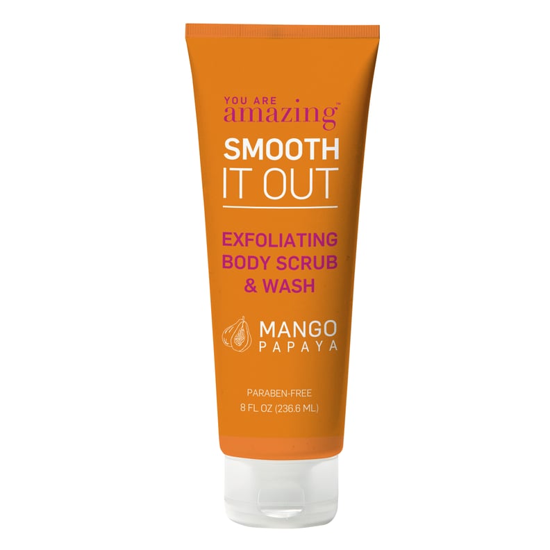 You Are Amazing Smooth It Out Exfoliating Body Scrub and Wash in Mango Papaya