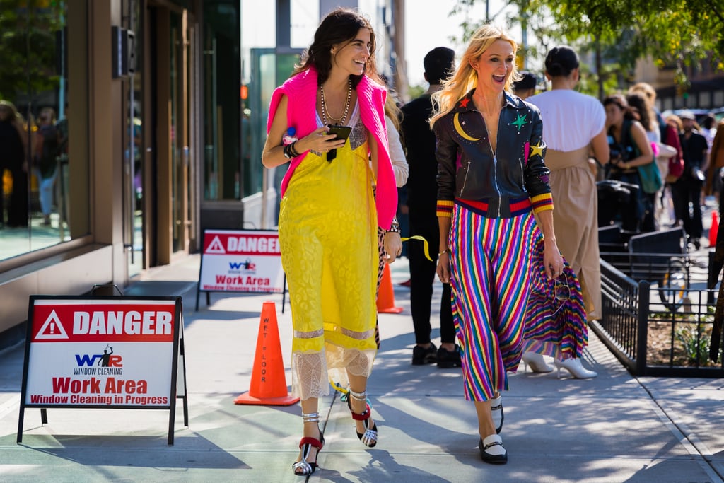 Leandra Medine and Zanna Roberts Rassi aren't afraid of a little — or a lot – of color.